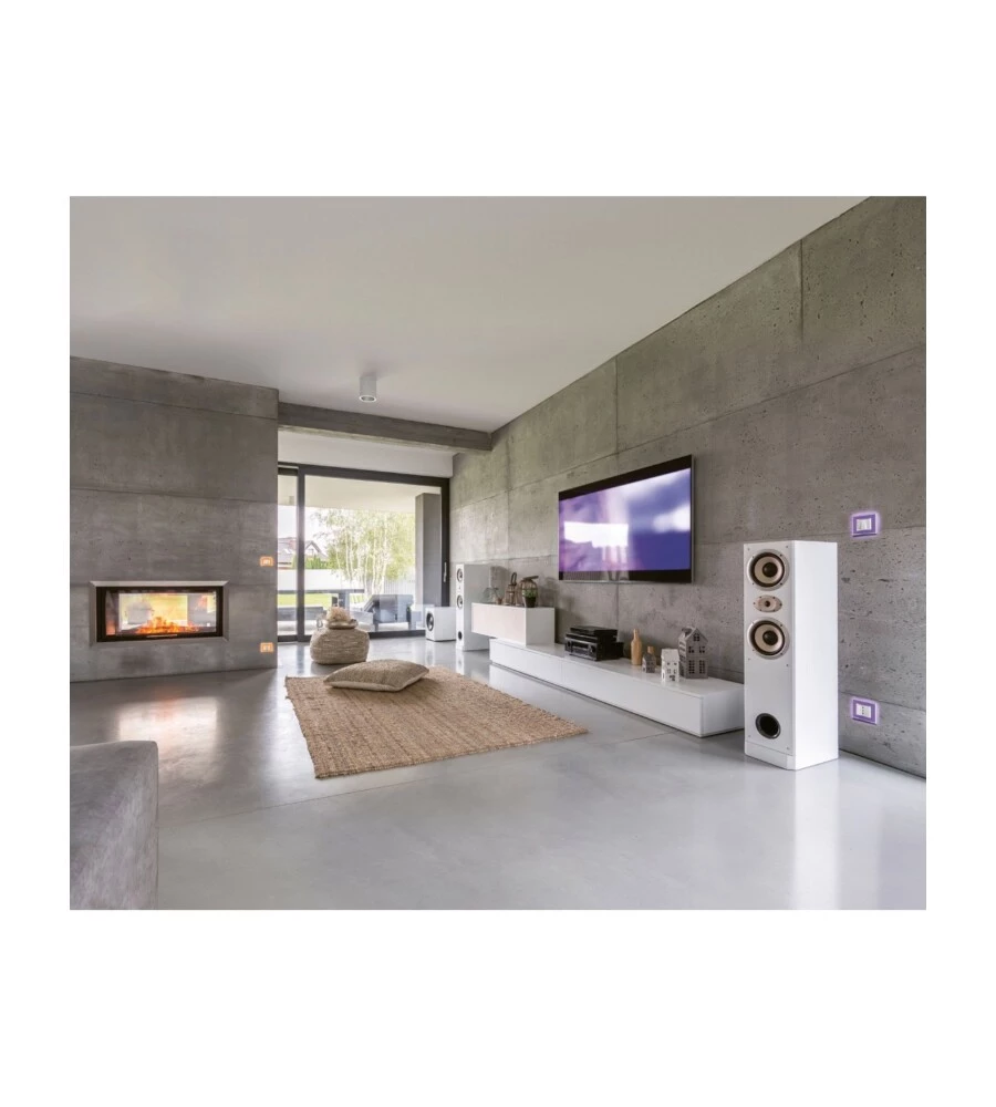 PLACCA LUMINOSA BEGHELLI "BRAIN CLASSIC 3F" CON 15 COLORI E ILLUMINAZIONE D'EMERGENZA
