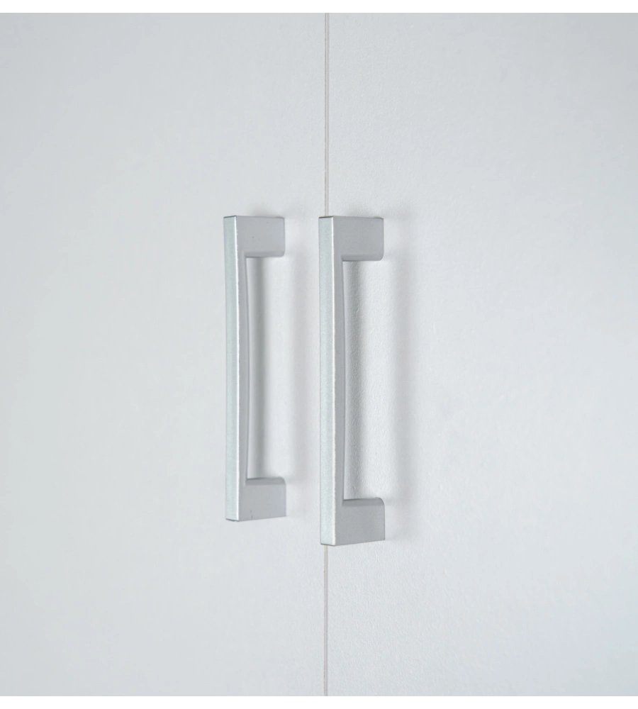 MOBILE  LAVATRICE SALVASPAZIO "WASH" COLORE BIANCO, 64X24X190 CM