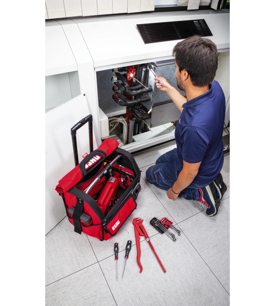 BORSA TROLLEY PORTAUTENSILI USAG  CON MANIGLIONE IN ALLUMINIO