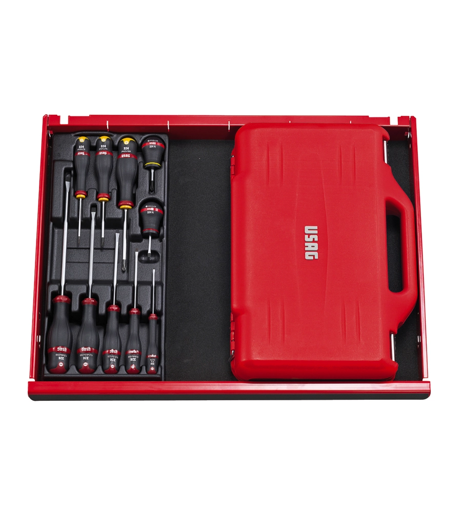 CASSETTA BUSSOLE E INSERTI 100PZ USAG