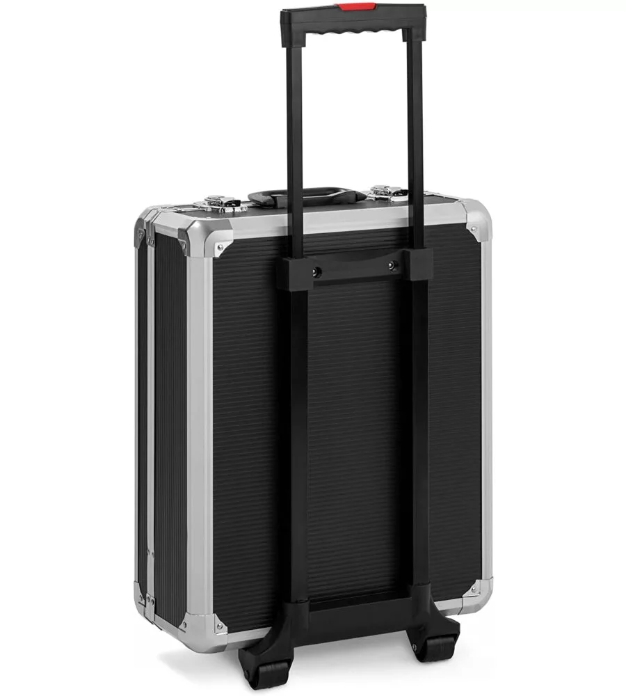 VALIGIA TROLLEY CON ATTREZZI 318 PEZZI, 38X22X52,5 CM
