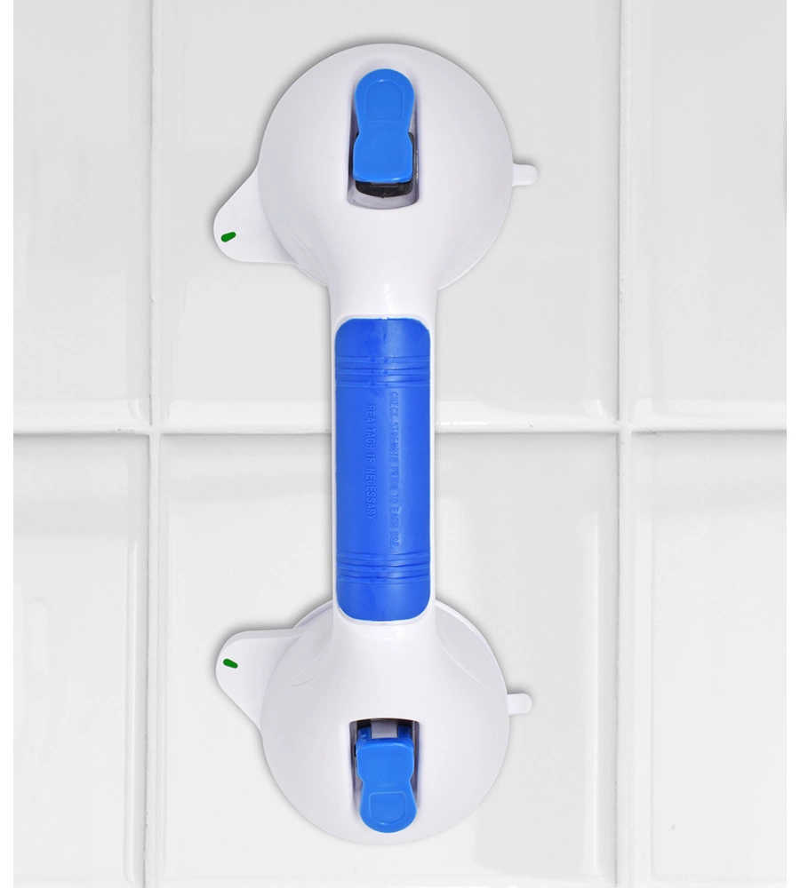MANIGLIONE ANTISCIVOLO CON VENTOSE, 29 CM