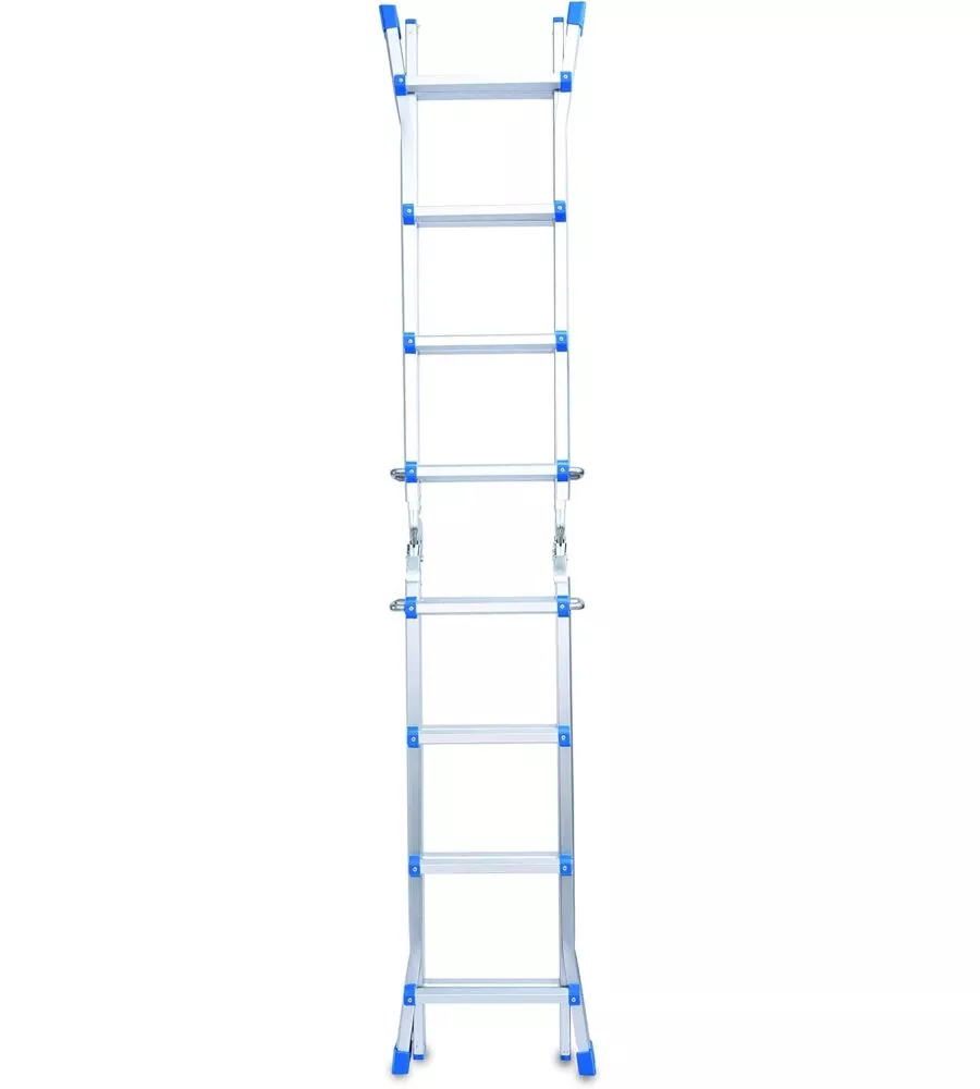 SCALA ESSENZA "EVEREST 4X4" IN ALLUMINIO CON PORTATA MASSIMA 150 KG 16,5X44X121H CM
