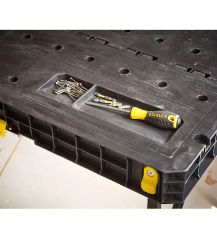 BANCO DA LAVORO STANLEY "ESSENTIAL" IN POLIPROPILENE, 80X61X73,6 CM