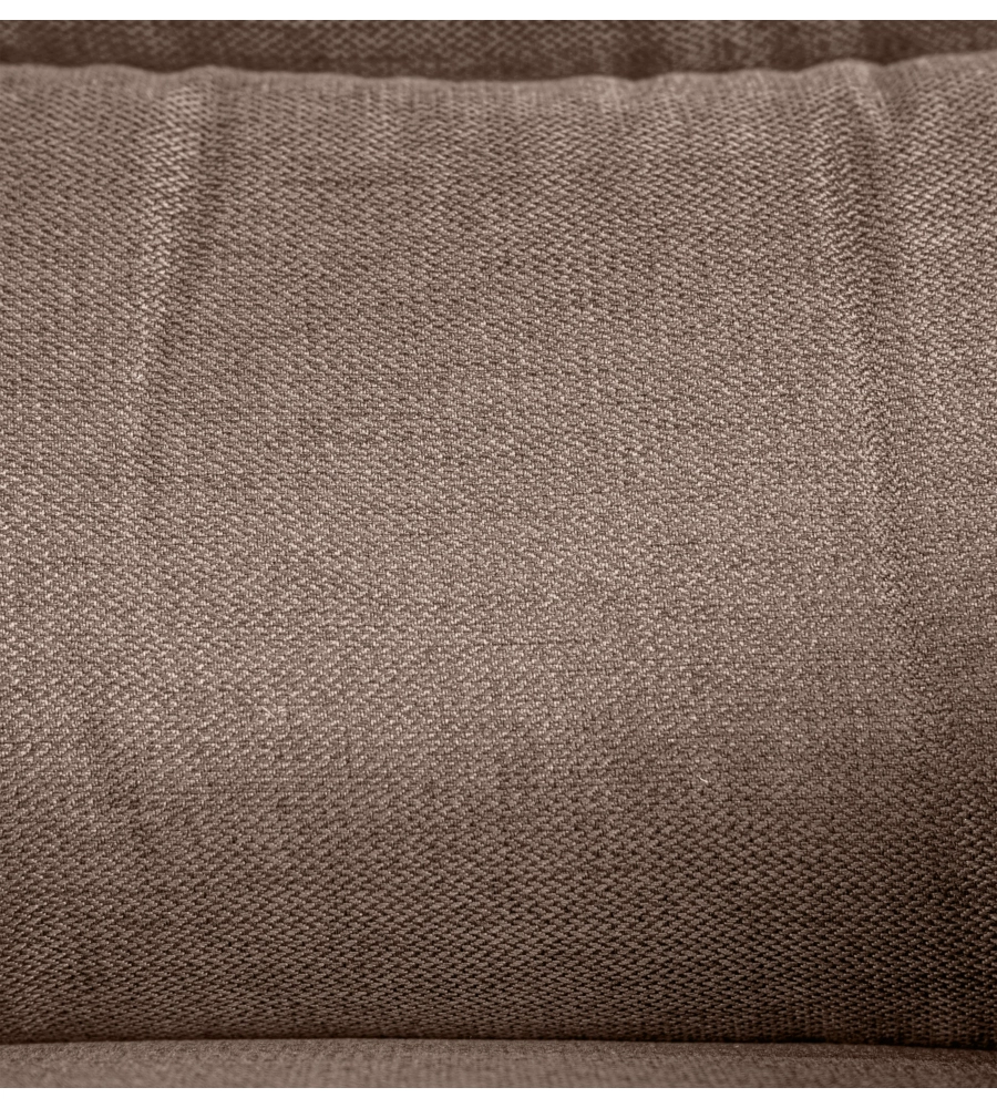 POLTRONA BELLAHOME "CHIARA" CON RECLINER IN TESSUTO COLORE TORTORA, 71X95X98 CM