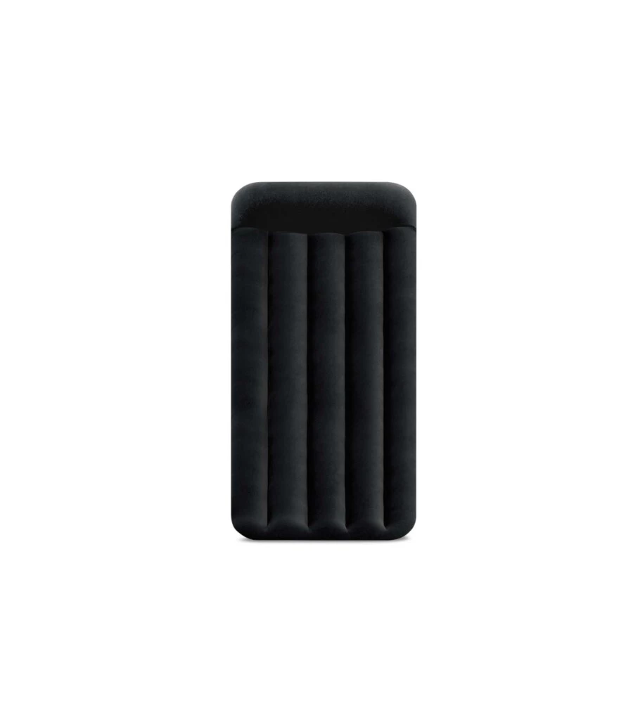 MATERASSO SINGOLO AUTOGONFIANTE INTEX "AIRBED DURA-BEAM PILLOW REST RAISED" COLORE BLU SCURO, 99X191X42 CM - COD. 64122ND