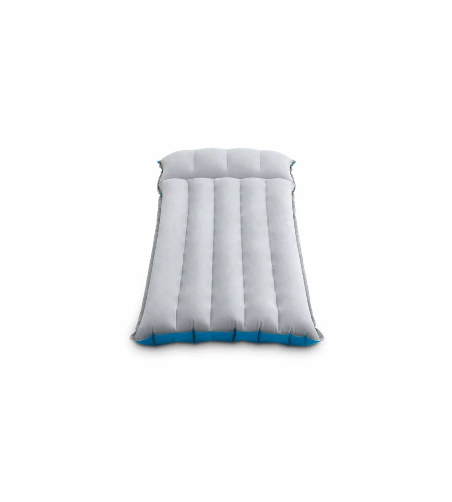 MATERASSO SINGOLO GONFIABILE INTEX "CAMPING" GRIGIO CHIARO 67X184X17 CM - COD. 67997
