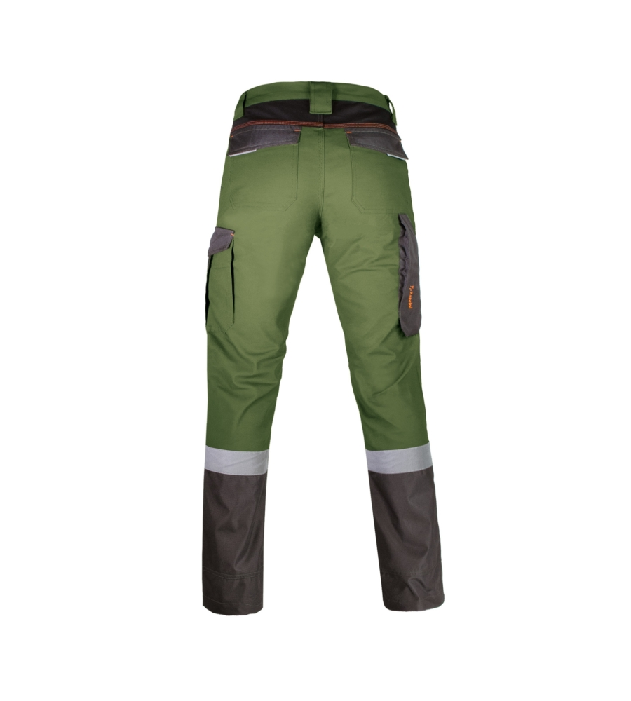 PANTALONE DA LAVORO KAPRIOL "TENERE PRO GARDENER" COLORE VERDE, TG L