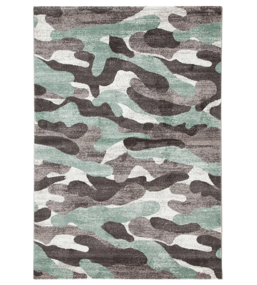 TAPPETO "CAMOUFLAGE" GRIGIO, 300X200 CM