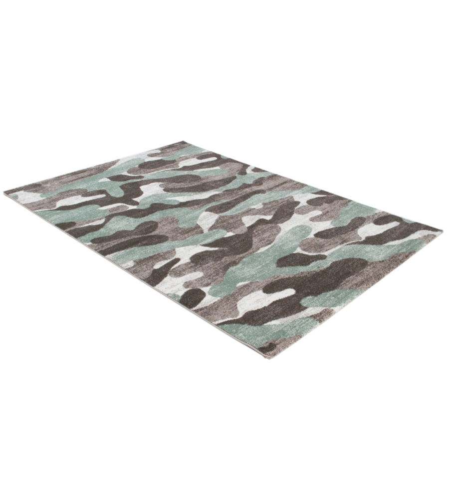 TAPPETO "CAMOUFLAGE" GRIGIO, 300X200 CM