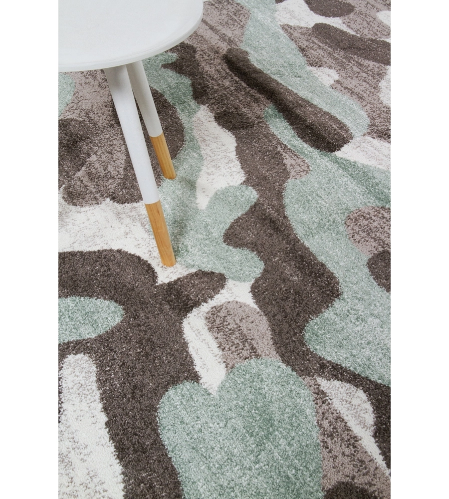 TAPPETO "CAMOUFLAGE" GRIGIO, 300X200 CM