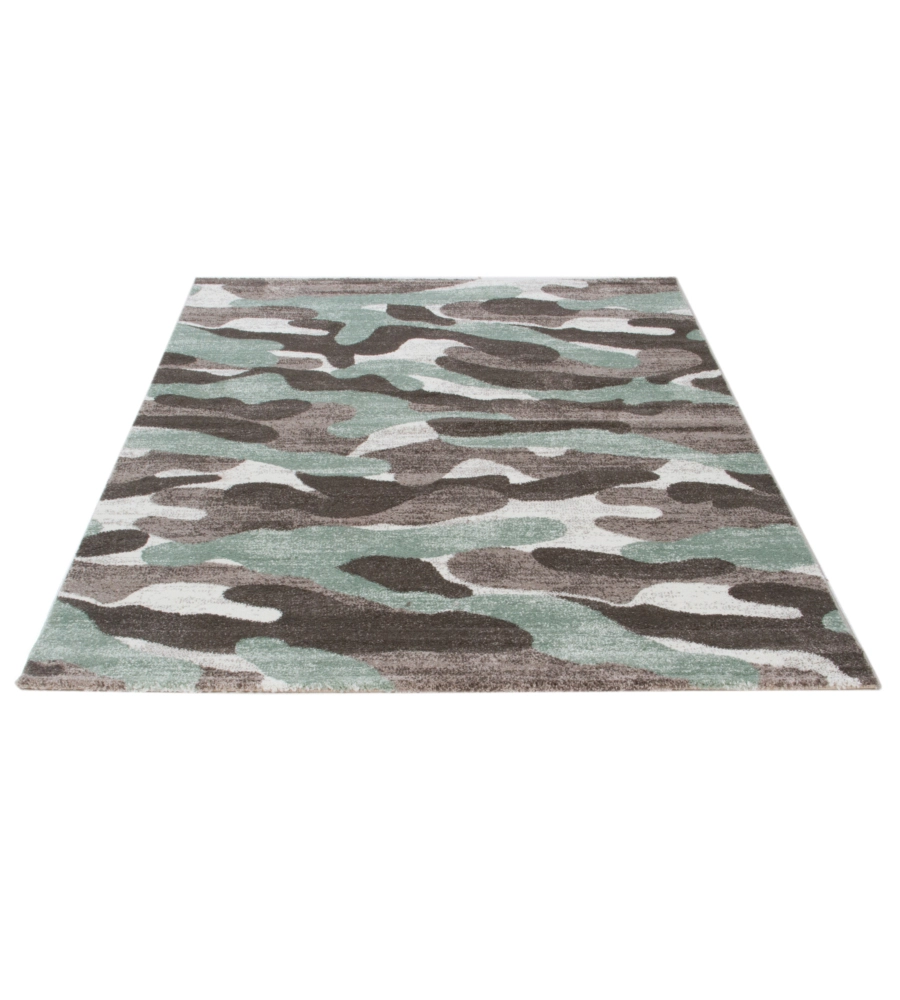 TAPPETO "CAMOUFLAGE" GRIGIO, 300X200 CM