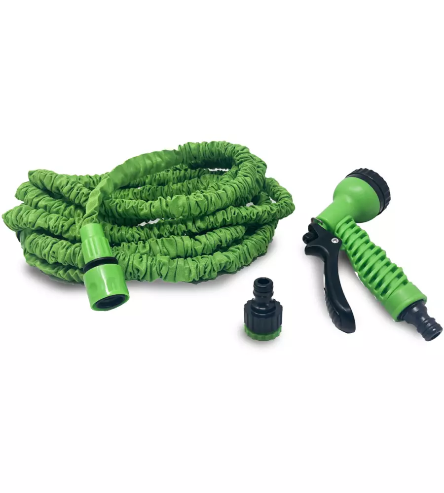 TUBO IRRIGAZIONE PER GIARDINO G.F. AUTO ESTENSIBILE 7,5-22,5 M