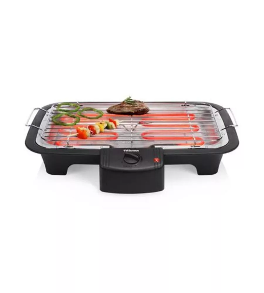 BARBECUE ELETTRICO DA TAVOLO CON GRIGLIA 37X21 CM