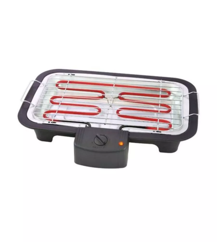 BARBECUE ELETTRICO DA TAVOLO CON GRIGLIA 37X21 CM