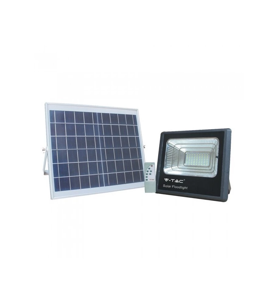 FARO LED CON PANNELLO SOLARE 16W, 4000K
