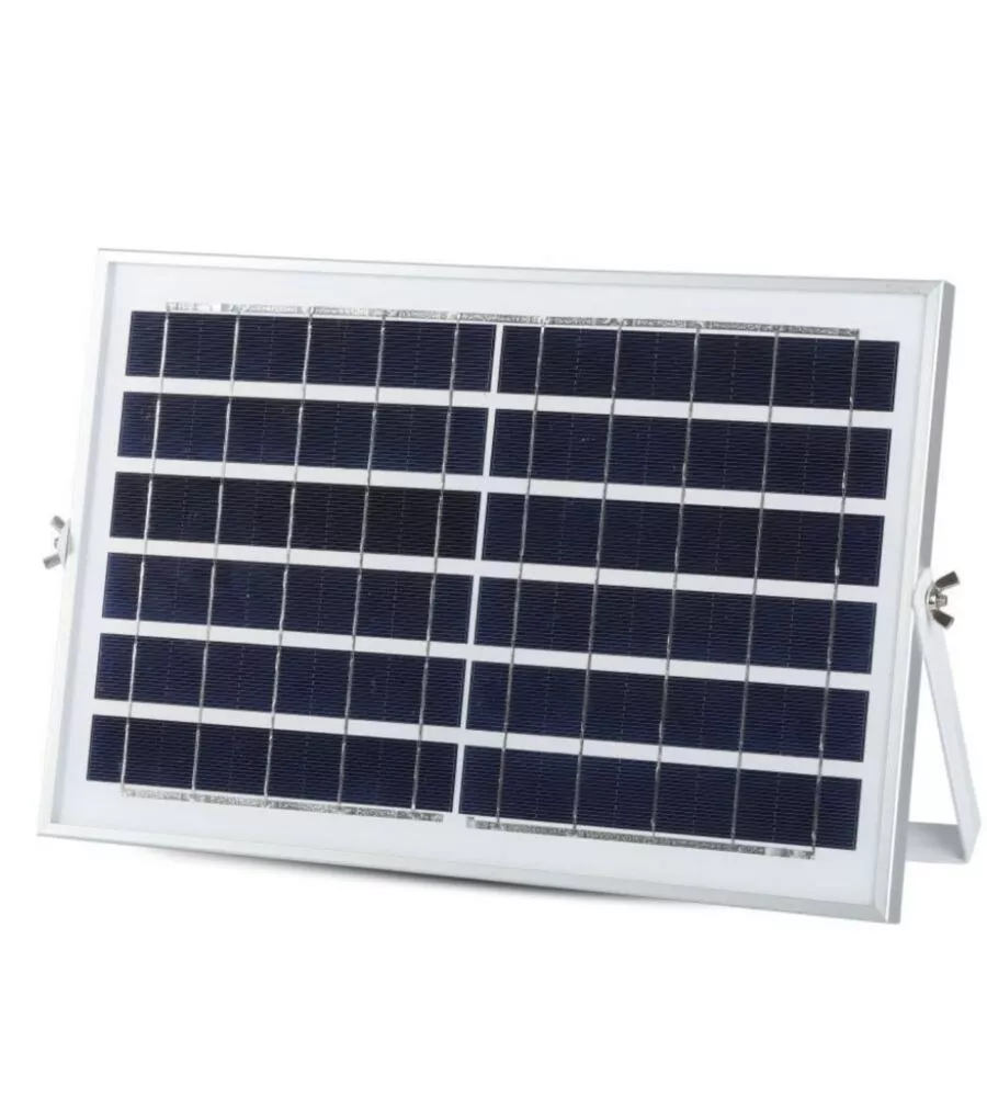 PANNELLO LED A RICARICA SOLARE 12W, 4000K