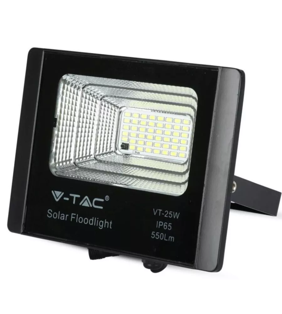PANNELLO LED A RICARICA SOLARE 12W, 4000K