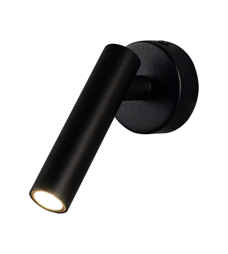 APPLIQUE SLIM DA HOTEL NERA PER LETTURA 2W, 4000K