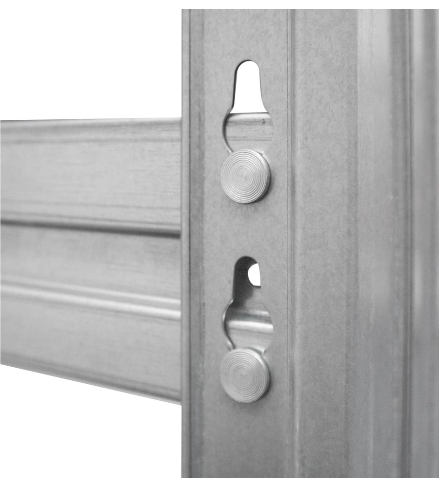 BANCO DA LAVORO CON STRUTTURA IN ACCIAIO E PIANO IN LEGNO MASSICCIO, 150X60X90 CM