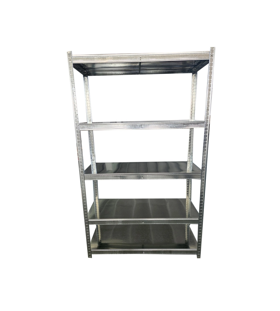 SCAFFALE IN METALLO EASY SYSTEM CON 5 RIPIANI, 100X40X187 CM