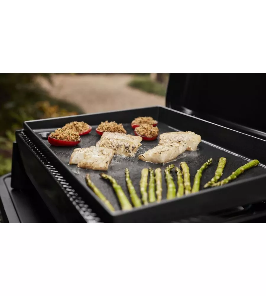 BARBECUE A GAS WEBER "SLATE" 2 BRUCIATORI