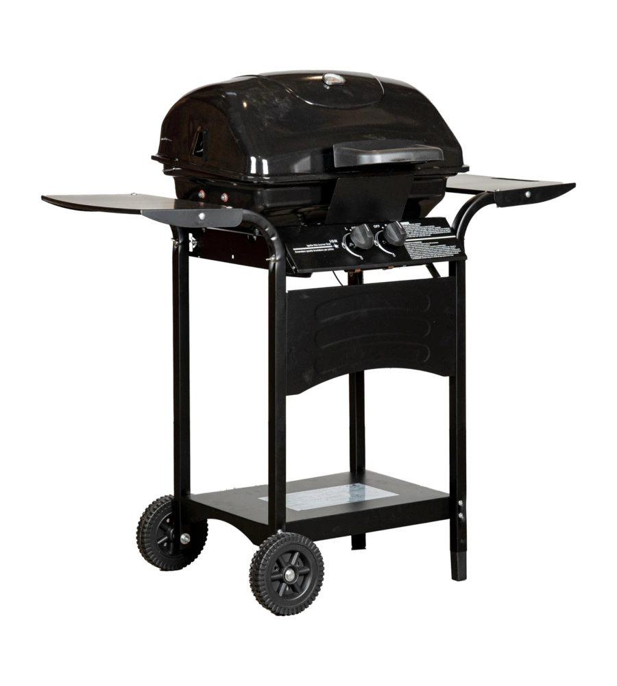 BARBECUE A GAS ARNOLD "ARIZONA" 2 BRUCIATORI 115X55X102 CM