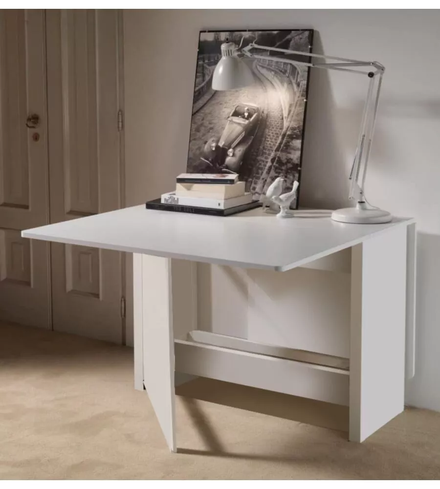 Tavolo pieghevole multiuso "Folding" bianco 150x80x75 cm