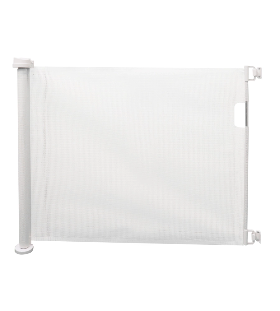 CANCELLETTO DI SICUREZZA PER BAMBINI ARMONIA "BIMBI ROLLER" RIAVVOLGIBILE COLORE BIANCO IN ABS E PVC 137X86 CM