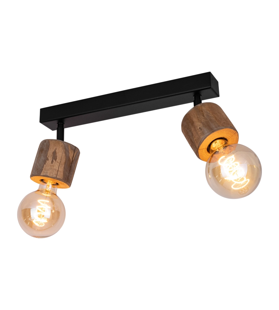 LAMPADA DA SOFFITTO ONLI "MATILDE" 2 LUCI, E27