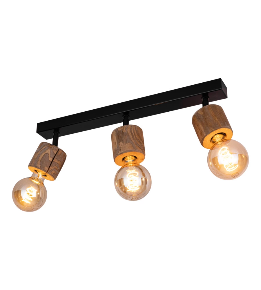 LAMPADA DA SOFFITTO ONLI "MATILDE"  BARRA 3 LUCI E27