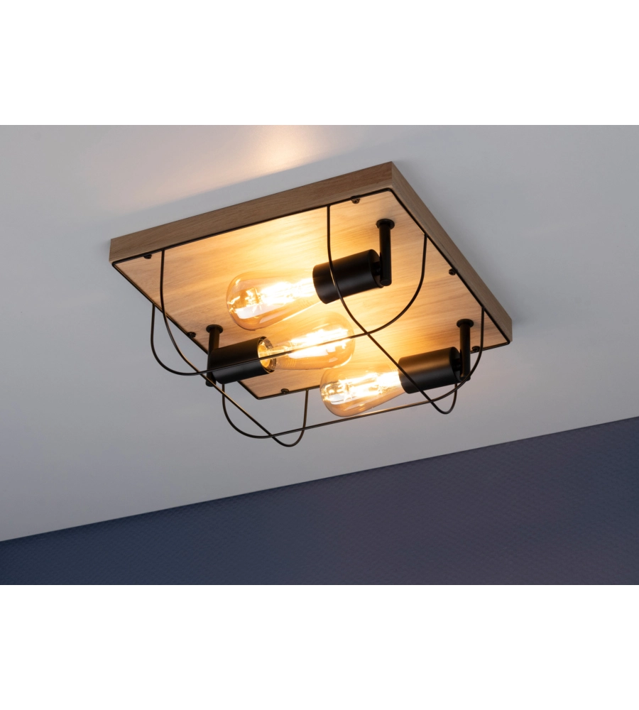 LAMPADA DA SOFFITTO ONLI "PESCATORE" 3 LUCI, E27