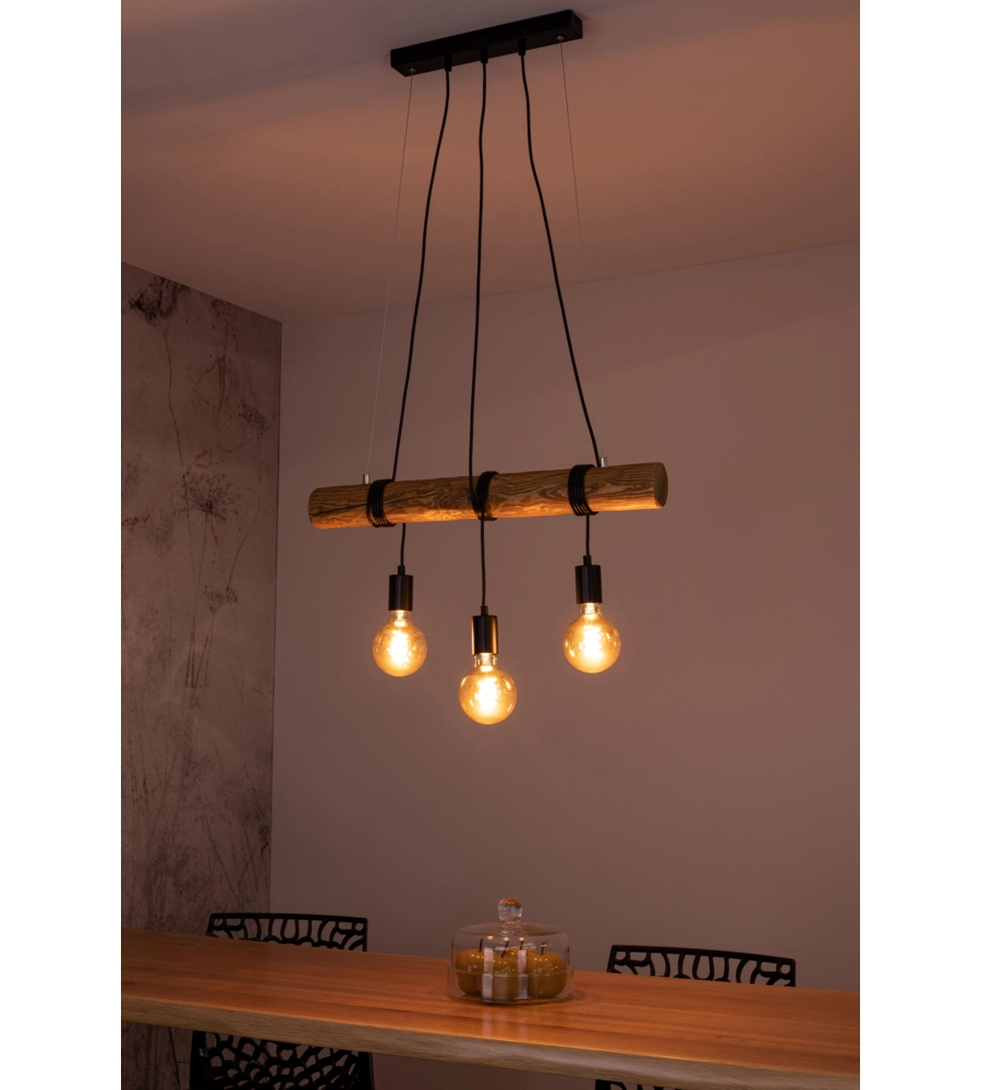 LAMPADA A SOSPENSIONE ONLI "TRUDA" 3 LUCI, E27