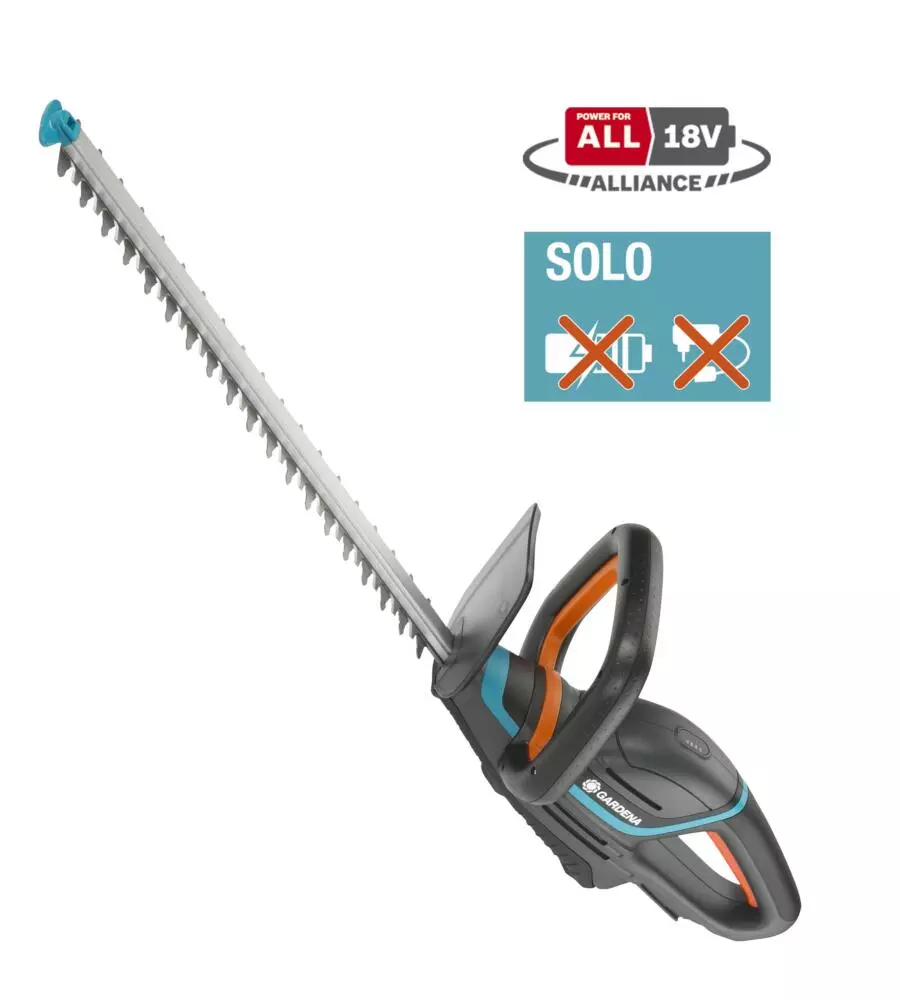 TAGLIASIEPI A BATTERIA GARDENA "COMFORTCUT 50" LAMA 50 CM 18V, SOLO CORPO MACCHINA