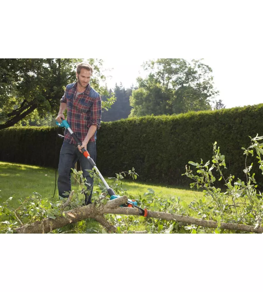 POTATORE A CATENA TELESCOPICO ELETTRICO GARDENA "TCS 720/20" BARRA 20 CM 720 W