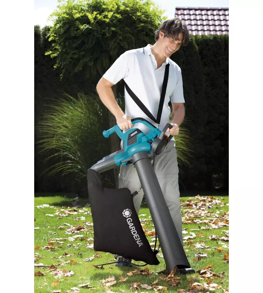 SOFFIATORE/ASPIRATORE ELETTRICO GARDENA "ERGOJET 2500" 3 IN 1 170 L/S 2500 W