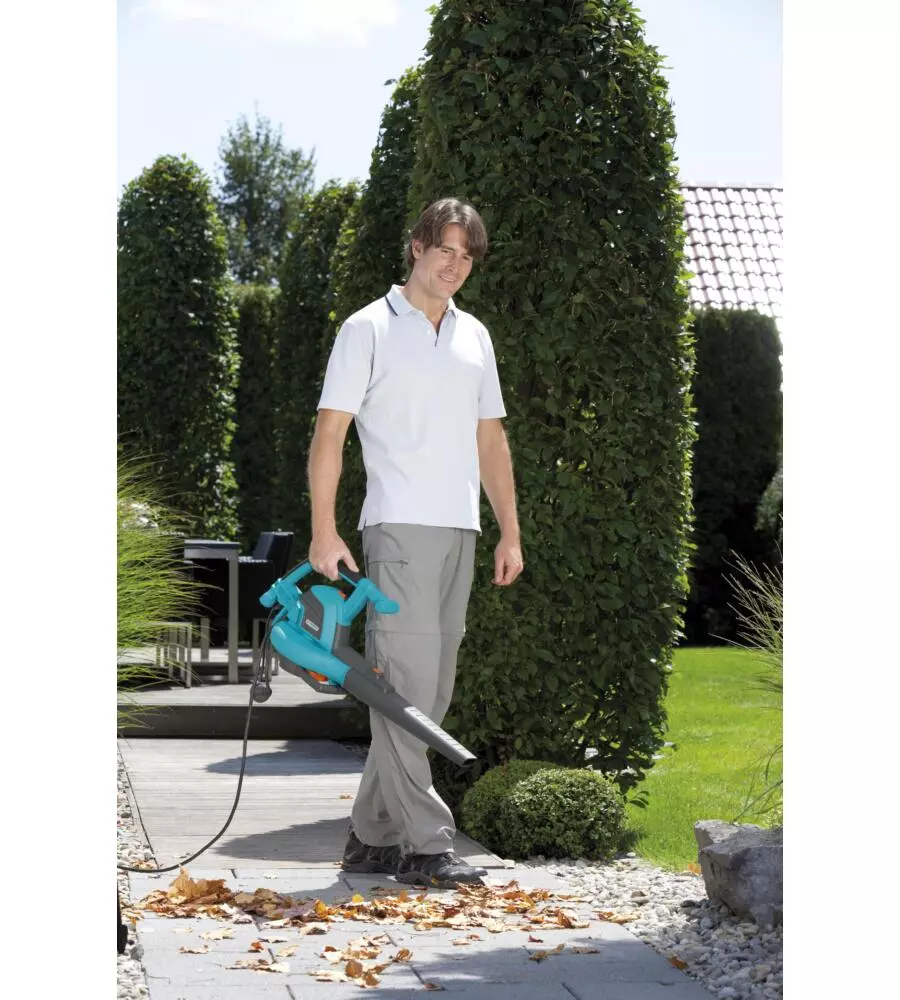 SOFFIATORE/ASPIRATORE ELETTRICO GARDENA "ERGOJET 2500" 3 IN 1 170 L/S 2500 W