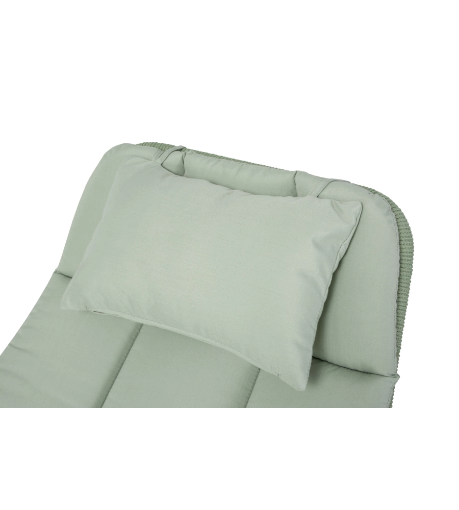POLTRONA DA GIARDINO A DONDOLO RIVIERA "DALIA" VERDE 126X95X90 CM