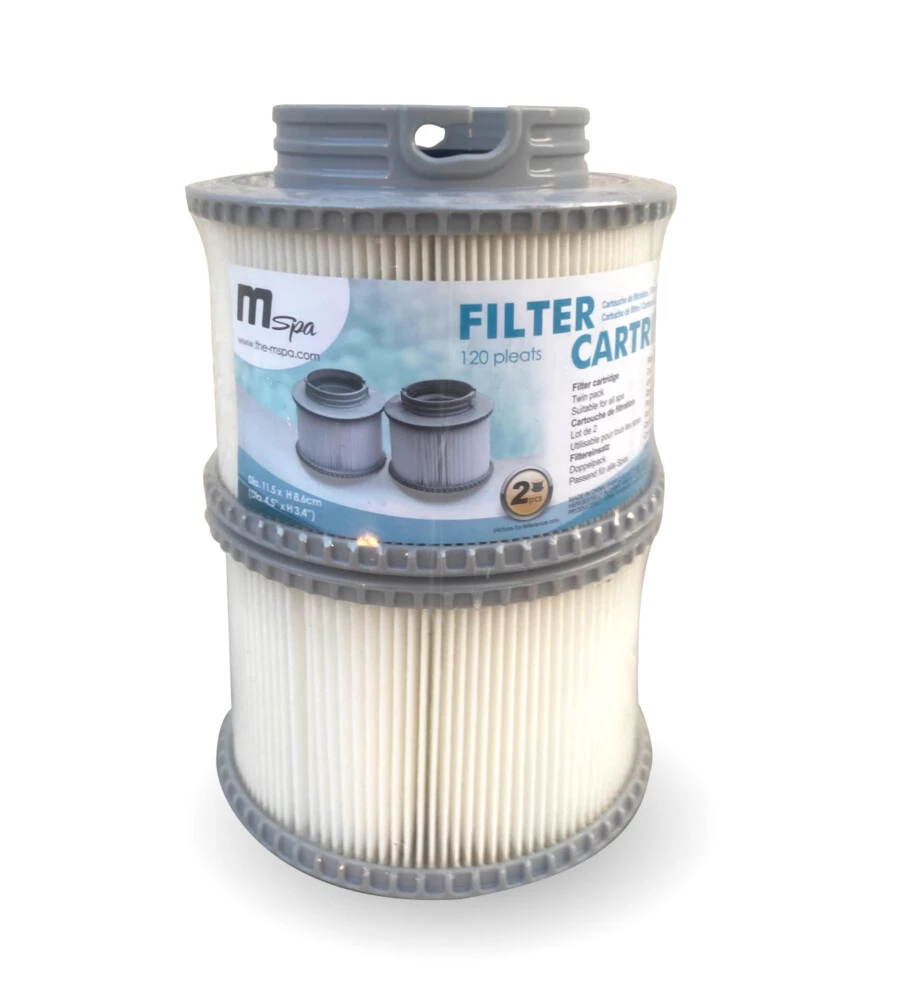 SET 2 FILTRI RIVIERA PER PISCINA IDROMASSAGGIO OSLO