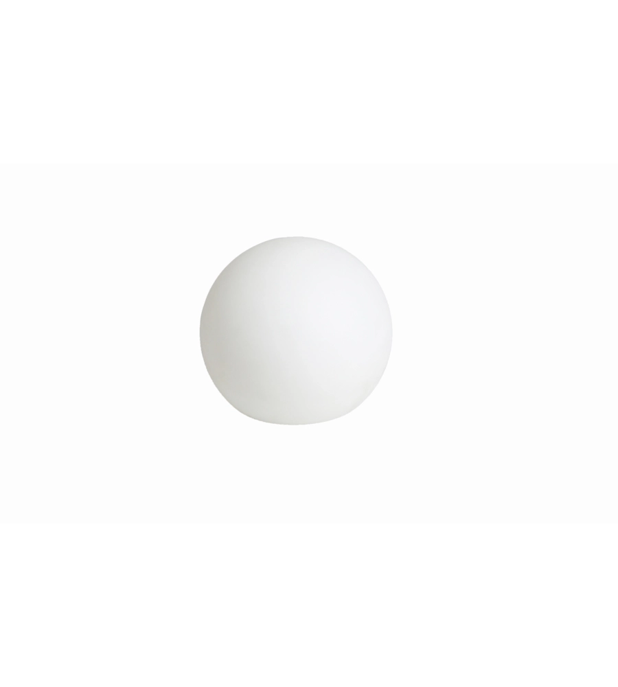 SET DA 2 SFERE LUMINOSE SOLARE A LED RIVIERA IN PE E ABS Ø30X28 CM