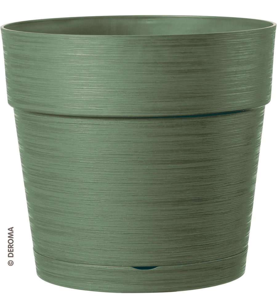 VASO DA GIARDINO "SAVE" VERDE LICHENE, 29 CM