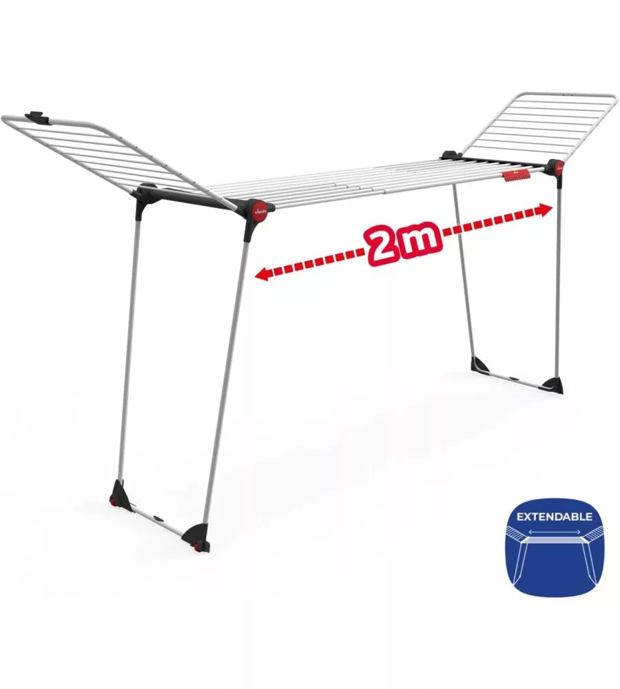 STENDIBIANCHERIA VILEDA "INFINITY FLEX" ESTENSIBILE 117-205 CM