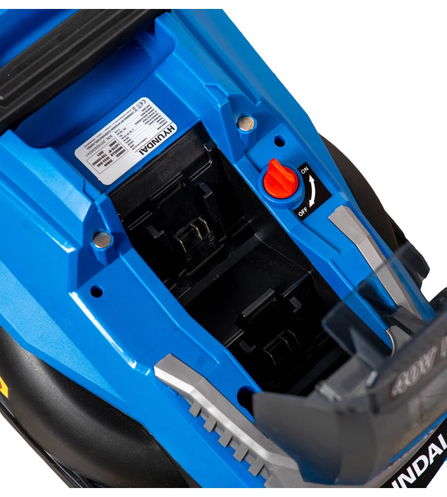 TAGLIAERBA A BATTERIA HYUNDAI "25600" TAGLIO DA 33 CM 40V, SOLO CORPO MACCHINA