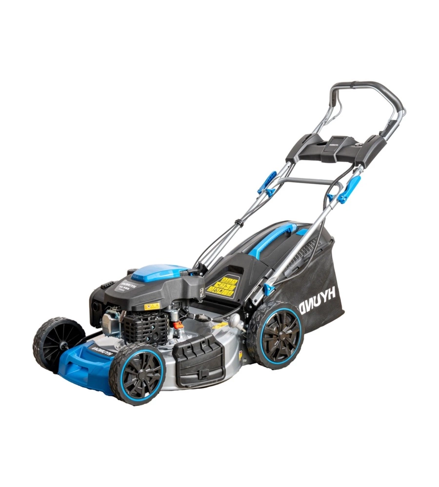 TAGLIAERBA A SCOPPIO TRAZIONATO HYUNDAI "65831" TAGLIO 56 CM 224 CC - AVVIAMENTO ELETTRICO