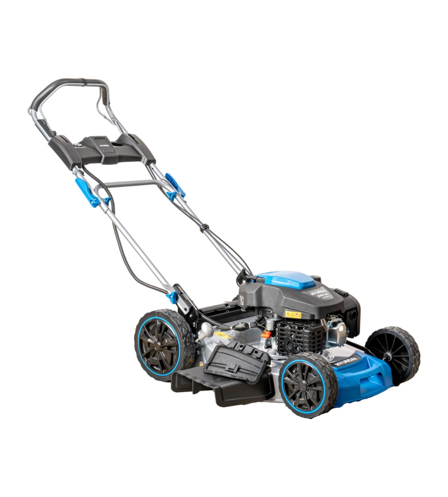 TAGLIAERBA A SCOPPIO TRAZIONATO HYUNDAI "65831" TAGLIO 56 CM 224 CC - AVVIAMENTO ELETTRICO