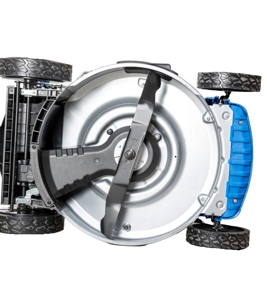 TAGLIAERBA A SCOPPIO TRAZIONATO HYUNDAI "65831" TAGLIO 56 CM 224 CC - AVVIAMENTO ELETTRICO