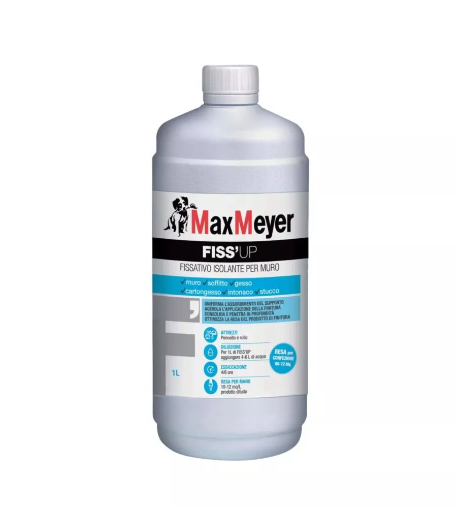 FISSATIVO ISOLANTE MAX MEYER "FISS'UP" TRASPARENTE 1 LT