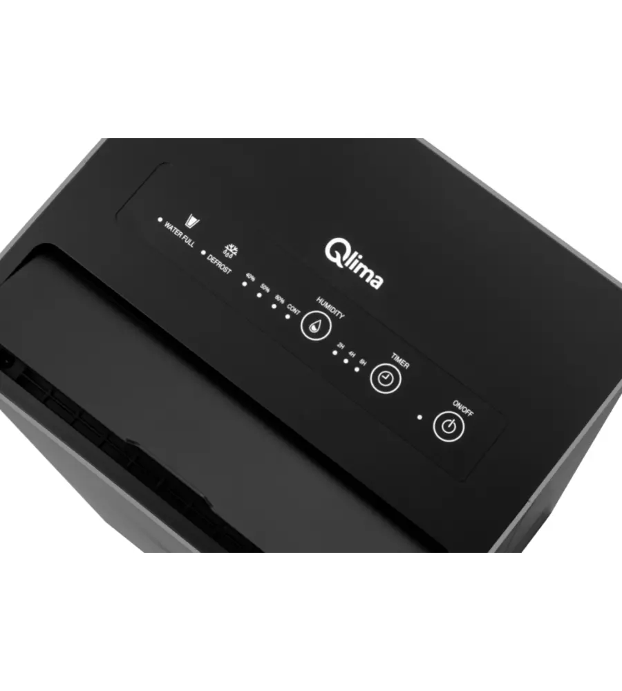DEUMIDIFICATORE QLIMA "D 812 SMART" 12 L/GIORNO 30 M² 2 L