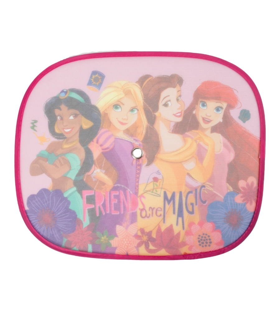 COPPIA TENDINE AUTO LATERALI "DISNEY PRINCESS" 44X35 CM