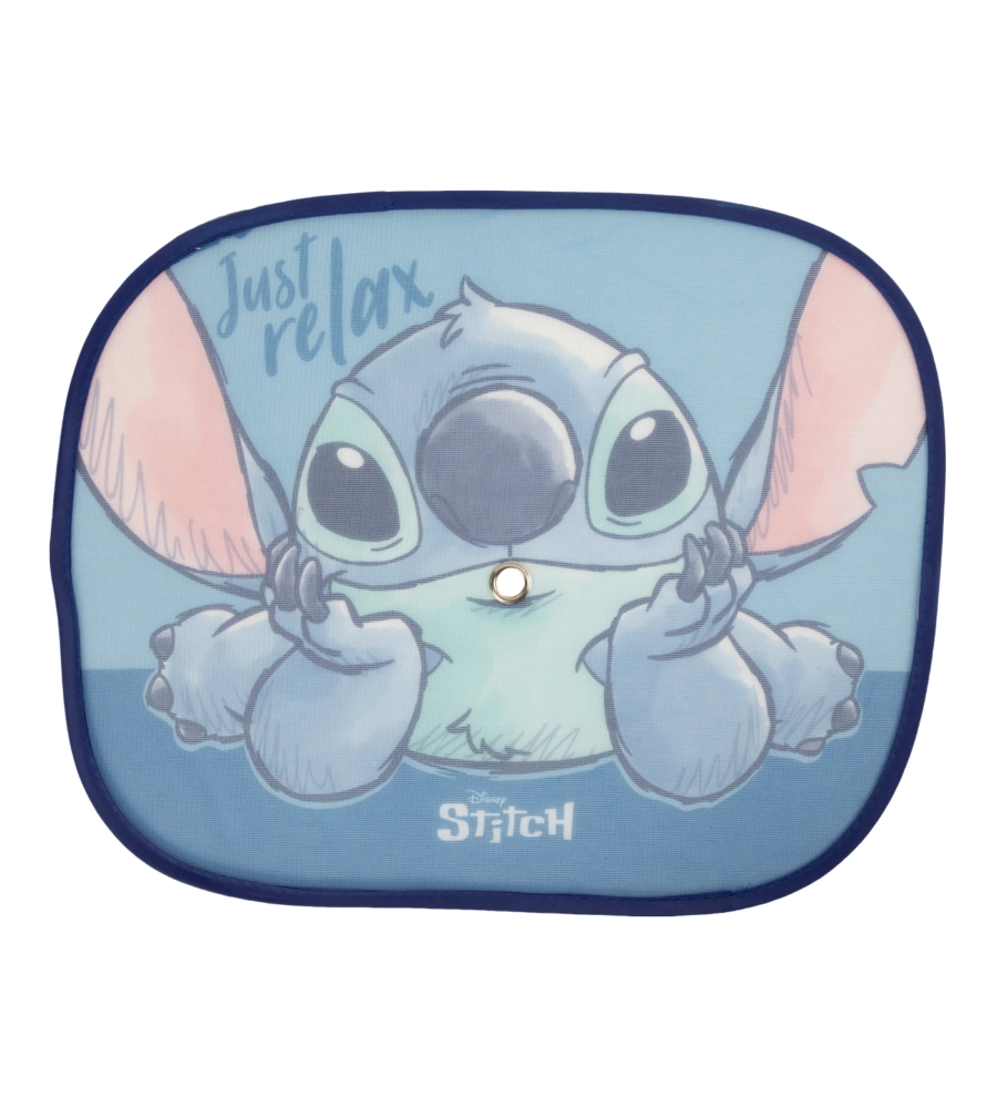 COPPIA TENDINE AUTO LATERALI "DISNEY STITCH" 44X35 CM